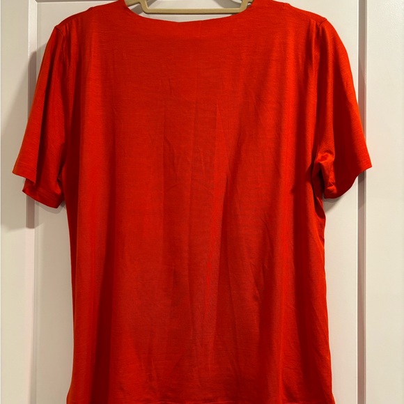 Red Ruched Top - Picture 2 of 3